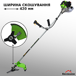 Мотокоса Gartner BCG-2812  (3,8 л.с. плавний пуск, ширина обробки 420 мм)