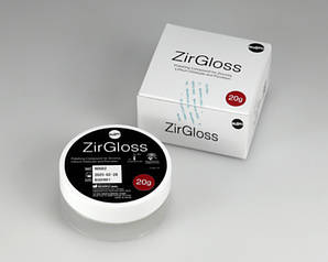 ZirGloss полірувальна паста для цирконію, 20 гр