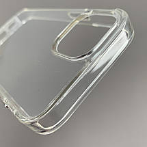 Чохол для Apple iPhone 13 Mini чохол з металевими кнопками на телефон айфон 13 міні прозорий q01r, фото 4