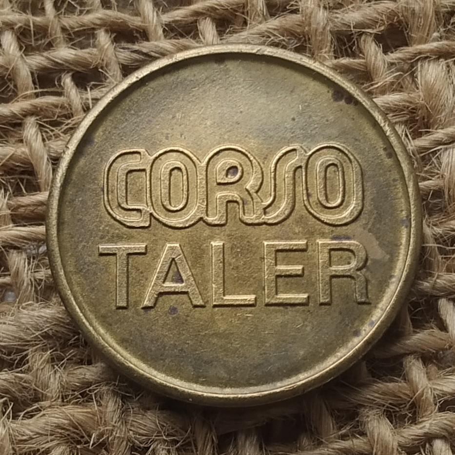 Аптечний жетон "CORSO TALER". Дортмунд - ФРН