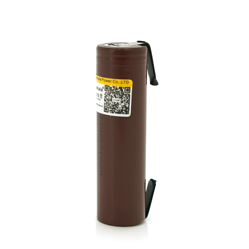 Акумулятор 18650 Li-Ion LiitoKala Lii-HG2-N(Nickel), 3000mAh (2850-3000mAh), 30A, 3.7V (2.75-4.2V), Brown, PVC