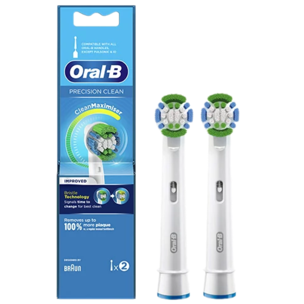 Насадки на зубні щітки Oral-B EB20 Precision Clean CleanMaximiser (2 шт.)