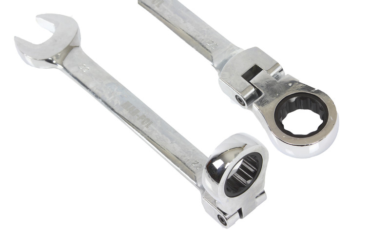 Гайкові ключі з трещіткою Mar-Pol M58608, 8 шт., набір гайкових ключів, інструменти для ремонту, фото 1