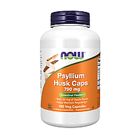 Подорожник с яблучным пектином Now Foods Psyllium Husk 700мг 180 капсул
