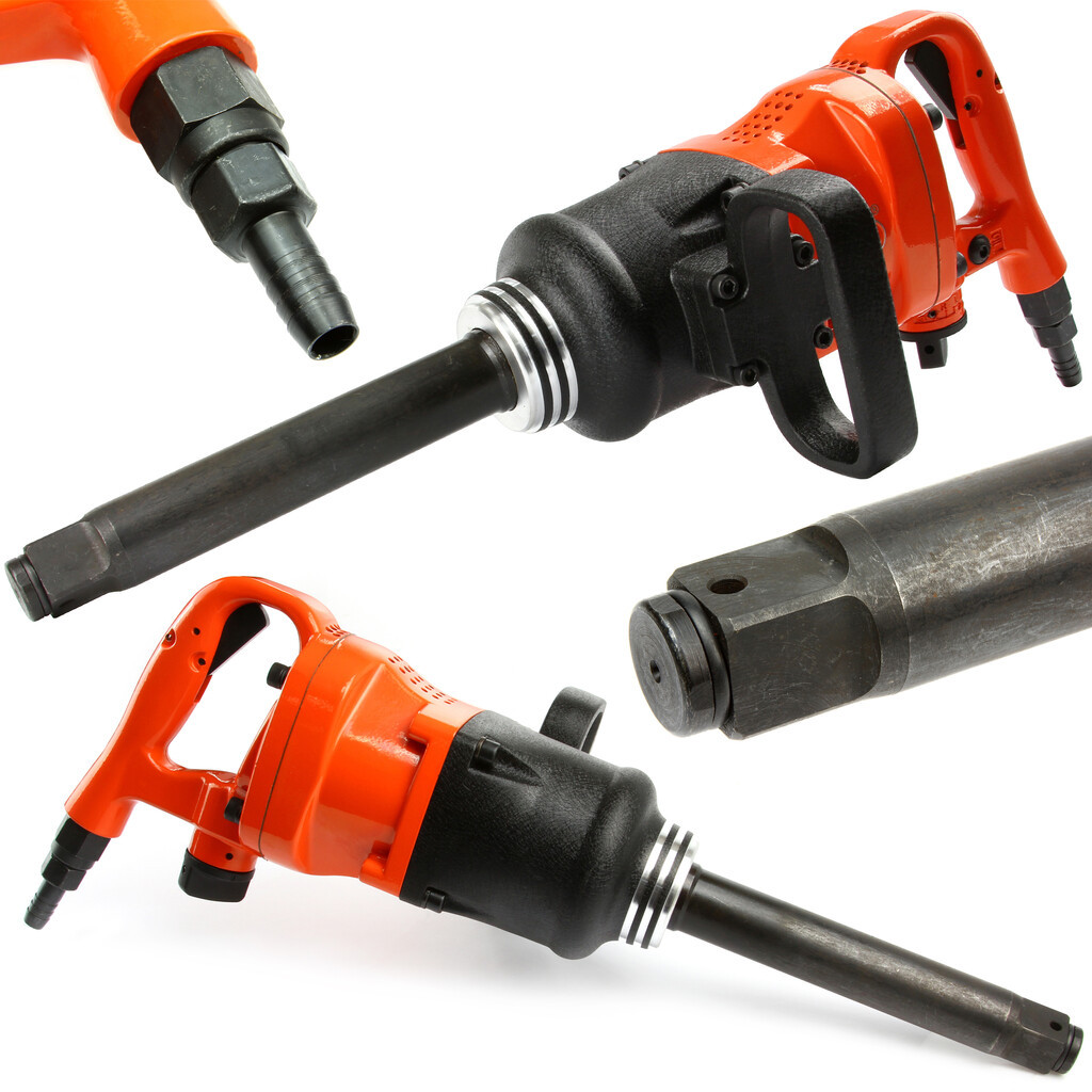 Пневматичний гайковерт для автосервісу BJC M80527 4500 Нм ударний гайковерт пневматичний 1", фото 1