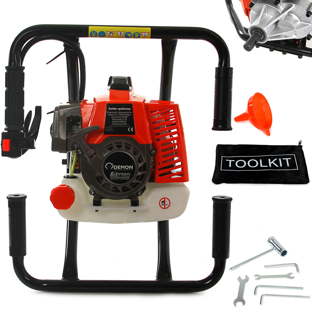 Грунтовий бур DEMON професійний, М84012, Бур для садових робіт., фото 1