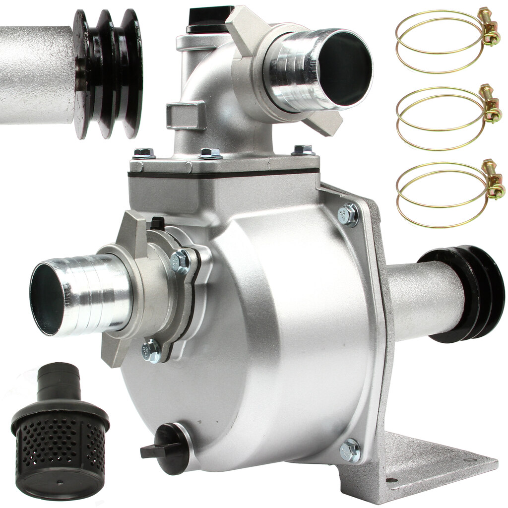 Водяний насос Mar-Pol M79921 з ремінним приводом, для чистої води, підйом на висоту 35 м, фото 1