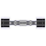 Хромовані гантелі 2 кг CHD02 (2 шт.) HMS, фото 4