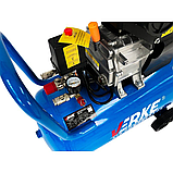 Одноциліндровий поршневий компресор Verke V81101, 50 л, 140 л/хв, компресор для майстерні, фото 3