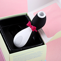 Клиторальный вакуумный вибратор Satisfyer Pro Penguin Next Generation. Вуманайзер Пингвин в подарочной коробке