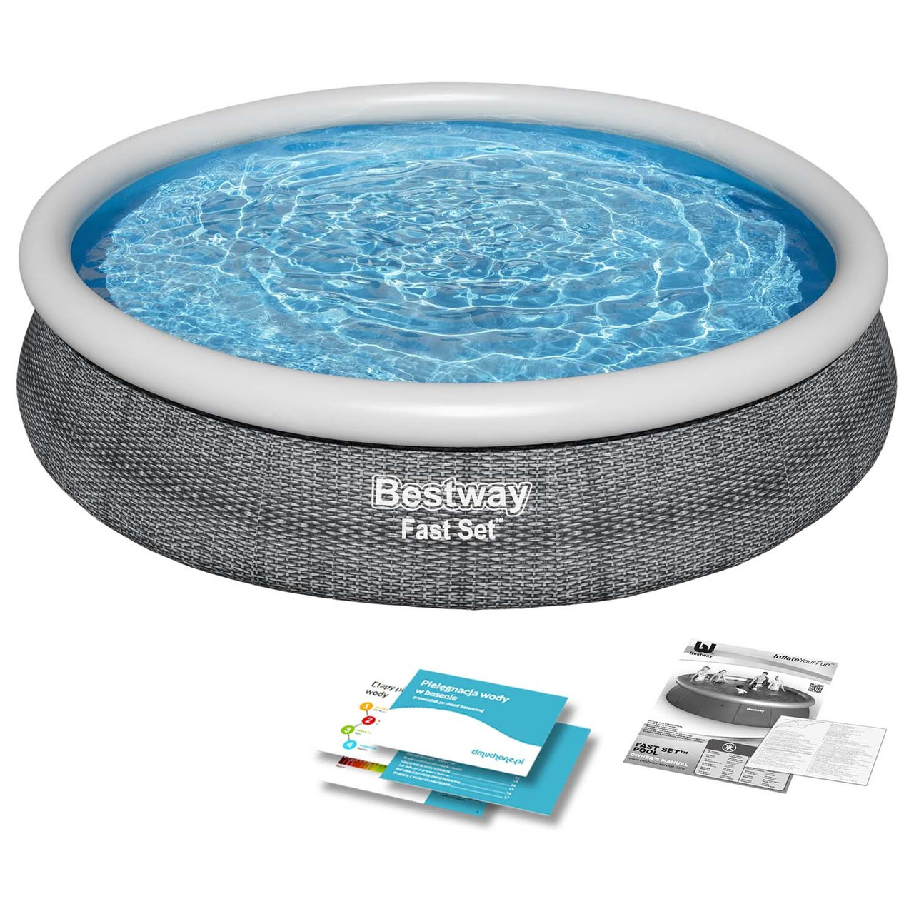 Басейн надувний дитячий Bestway 57443 366x76 см, фото 1