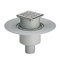 Трап VIEGA ф50 неірж. решітка 150*150 із сифоном 557188 (284862)