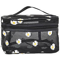 Дорожная косметичка на молнии Black
