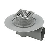 Трап VIEGA ф100 неірж. 150*150 гіріз. із сифоном 557171