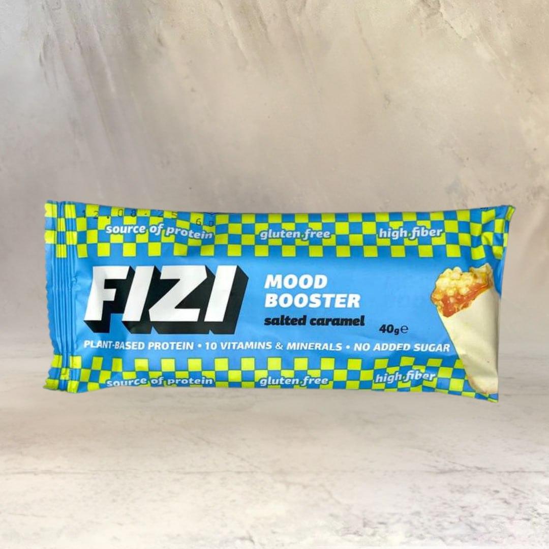 Батончик FIZI без цукру Salted Caramel (Солена карамель), Фізі 40 г