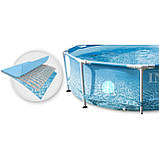 Басейн каркасний 6в1 INTEX 28206, 305 х 76 см, морський принт, фото 8