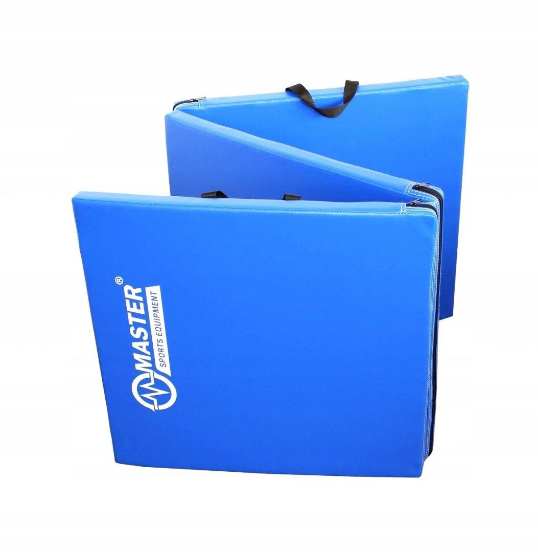 Мат гімнастичний MASTER MAS4A493, 180 x 60 x 3,5 см, блакитний, фото 1