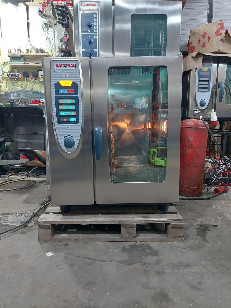 Пароконвект газовий Rational SCC 101, газ, б/у