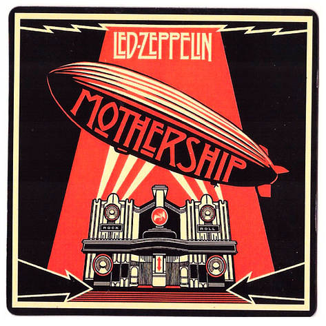 Магніт Led Zeppelin “Mothership”, фото 1