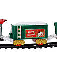 Різдвяний іграшковий паровоз із музикою "Merry Christmas" декор під ялинку працює від батарейок 185 см, фото 4