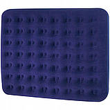 Матрац надувний Jilong King 203x183x22 см, синій, фото 2