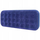 Матрац надувний JILONG JL20411 191x73x22 см, синій, фото 2