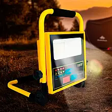 Акумуляторний прожектор-лампа на сонячній батареї CATA CT-4699 (з пультом керування)