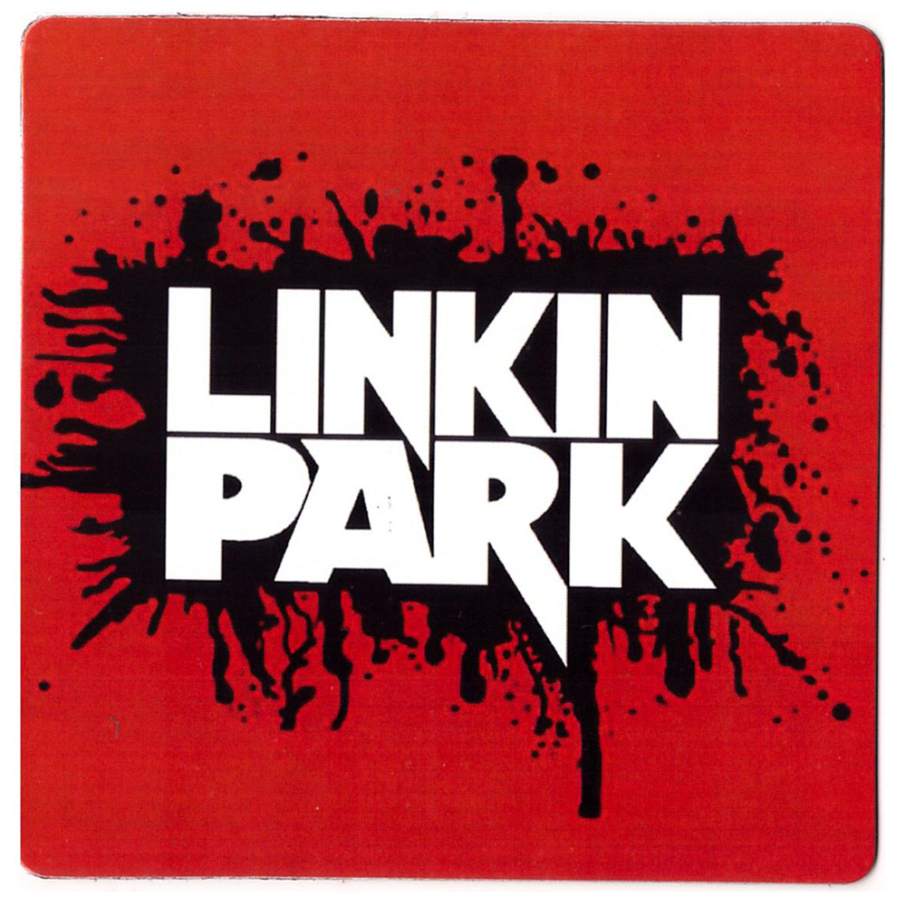 Магніт Linkin Park logo red