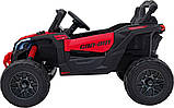 Дитячий акумуляторний квадроцикл CAN-AM Maverick Червоний, фото 4