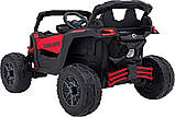 Дитячий акумуляторний квадроцикл CAN-AM Maverick Червоний, фото 5