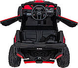 Дитячий акумуляторний квадроцикл CAN-AM Maverick Червоний, фото 8
