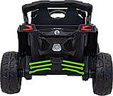 Дитячий акумуляторний квадроцикл CAN-AM Maverick Зелений, фото 5