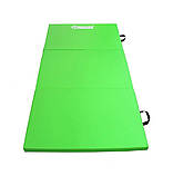 Мат гімнастичний MASTER MAS4A495, 180 x 90 x 5 см, зелений, фото 2
