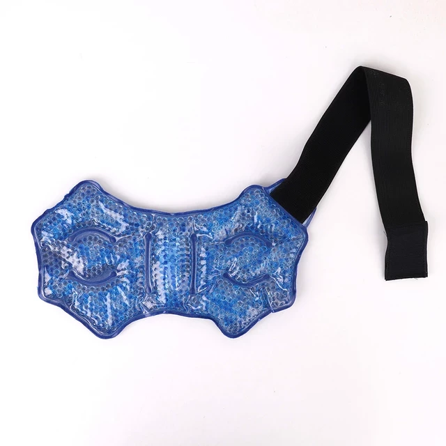 Бандаж для гомілковостопного суглоба InSPORTline Vivoan з охолоджуючими та зігріваючими гелевими кульками, фото 1