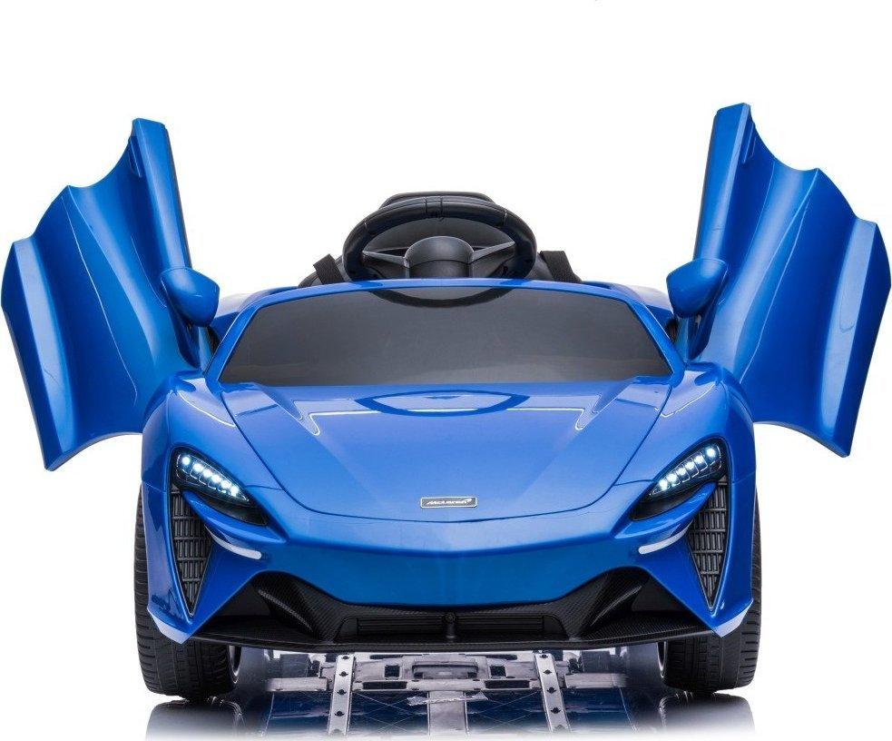 Дитяча акумуляторна машинка McLaren Artura на акумуляторі Синя, фото 1