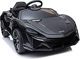 Дитяча акумуляторна машинка McLaren Artura Чорна, фото 6