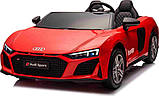 Дитяча акумуляторна машинка Audi Spyder R8 LIFT Червона, фото 4