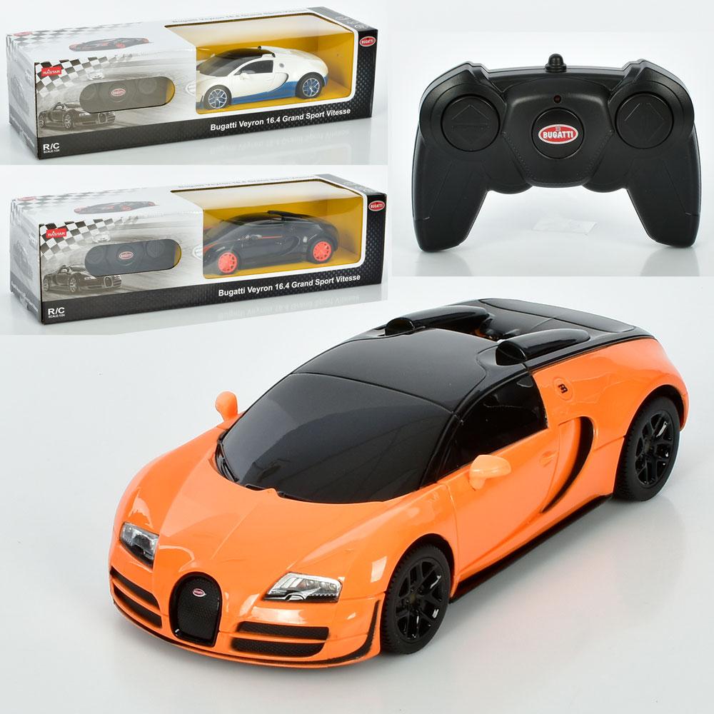 Машина радіокерована, Bugatti, 2,4G, 1:24, 3 кольори 47000