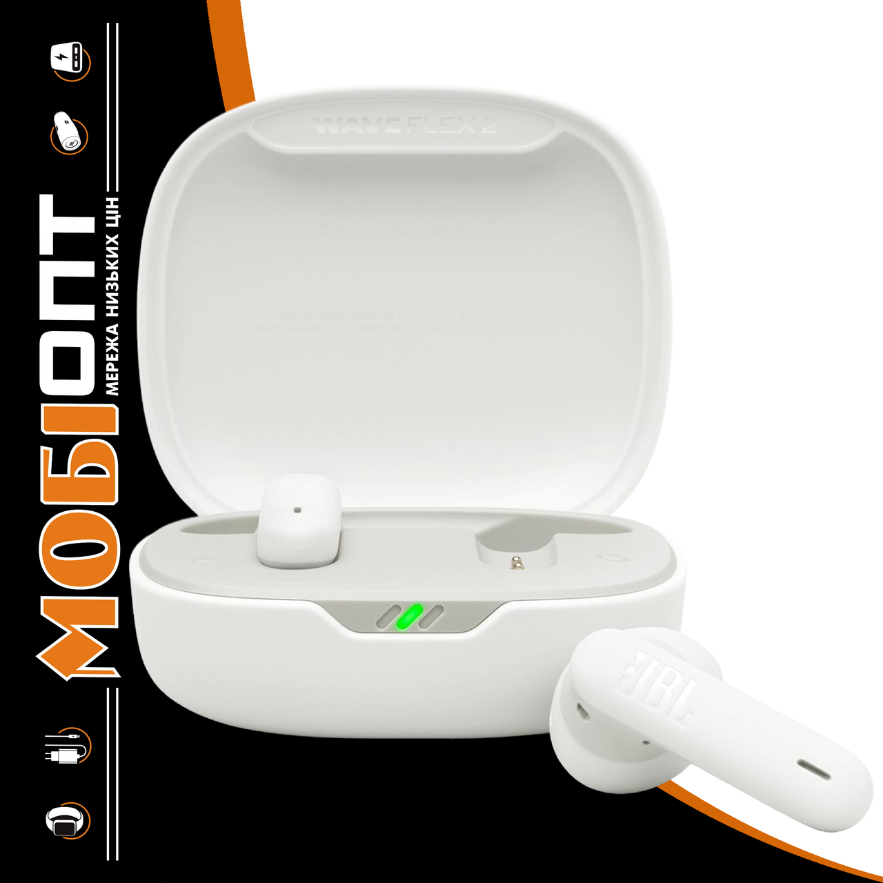 TWS JBL Wave FLEX 2 5.3 (JBLWFLEX2WHT) White UA