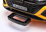Дитяча акумуляторна машинка Audi SQ8 Жовта, фото 3