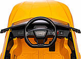 Дитяча акумуляторна машинка Audi SQ8 Жовта, фото 4