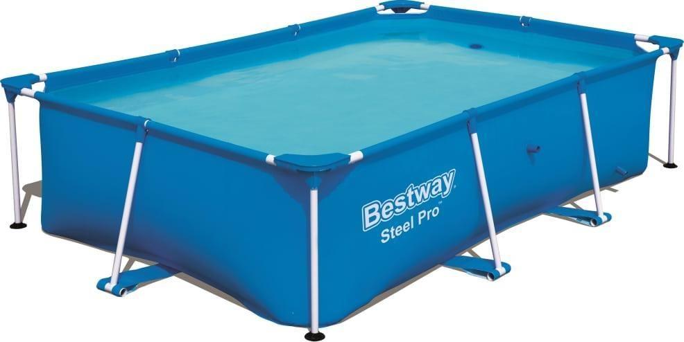 Басейн каркасний прямокутний Bestway 56403 Steel Pro 259 х 170 см, фото 1