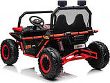 Дитяча акумуляторна машинка Баггі FASTER Червона, фото 4