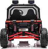 Дитяча акумуляторна машинка Баггі FASTER Червона, фото 5