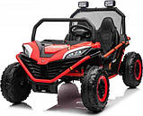 Дитяча акумуляторна машинка Баггі FASTER Червона, фото 7