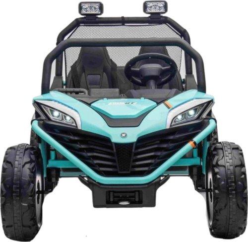 Дитяча акумуляторна машинка Баггі FASTER Бірюзовий, фото 1