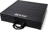Мат гімнастичний Bestif BMG01, 180 x 60 х 4 см, чорний, фото 2