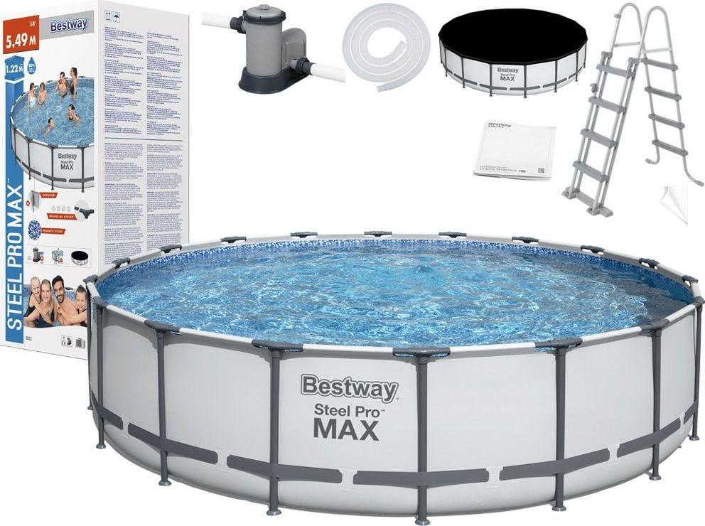 Басейн каркасний Bestway Steel Pro Max 549см 6в1 (56462), фото 1