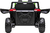 Дитяча акумуляторна машинка Баггі UTV 2000M Racing, зелена, фото 5