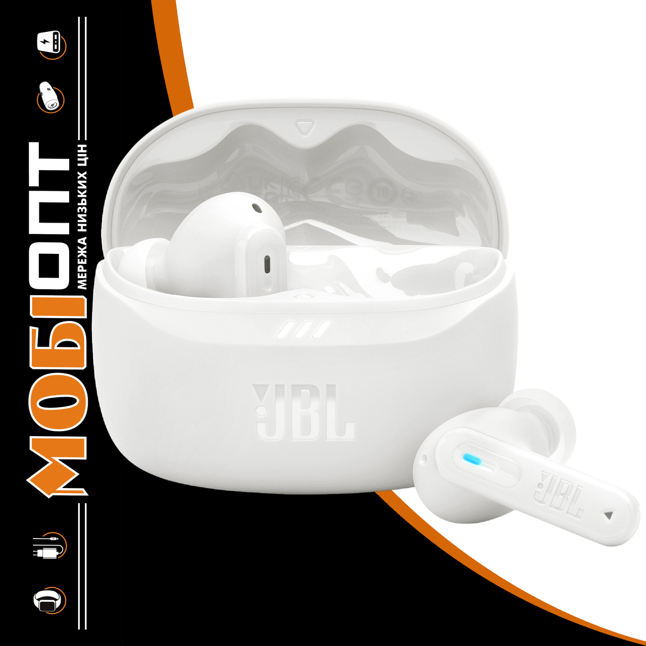 TWS JBL Tune Beam 2 5.3 (JBLTBEAM2WHT) White UA